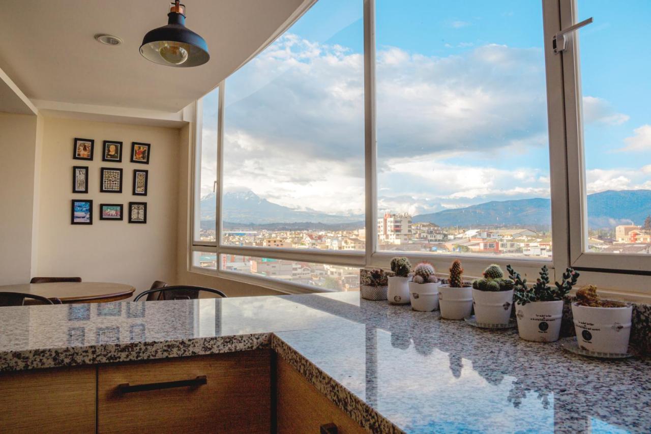 Apartmán Wanderlot - Departamento Leganza - Penthouse Lujoso Riobamba Exteriér fotografie