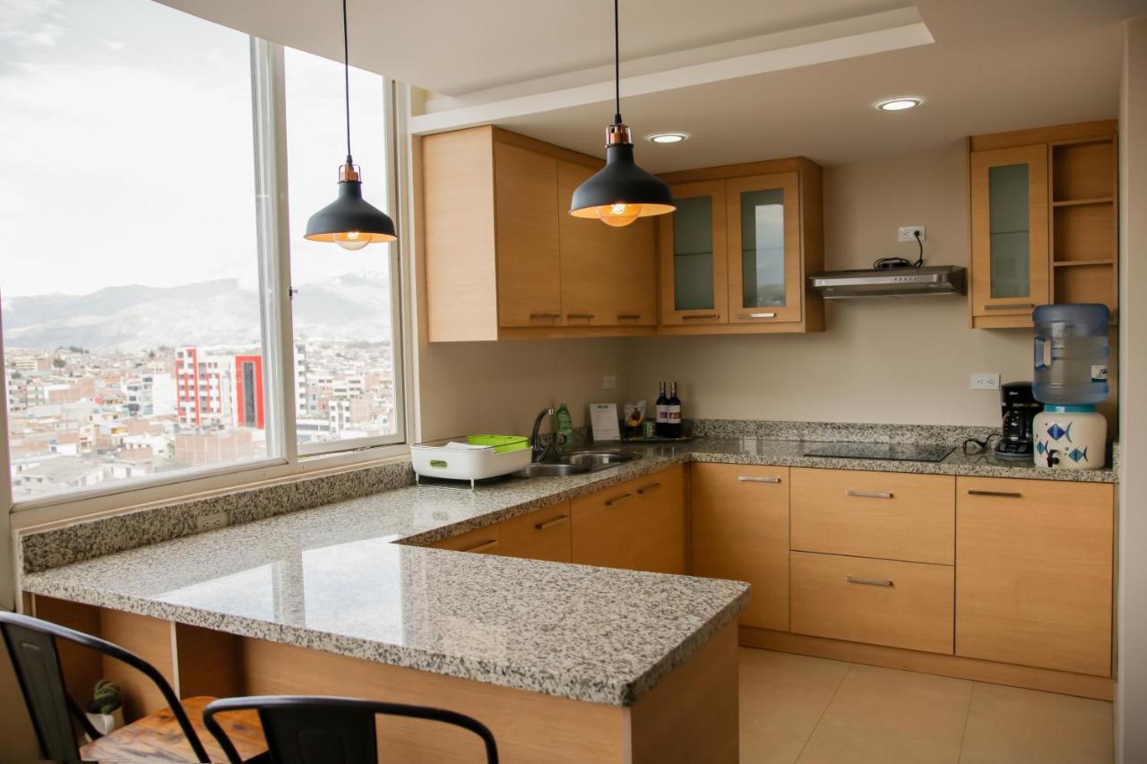 Apartmán Wanderlot - Departamento Leganza - Penthouse Lujoso Riobamba Exteriér fotografie