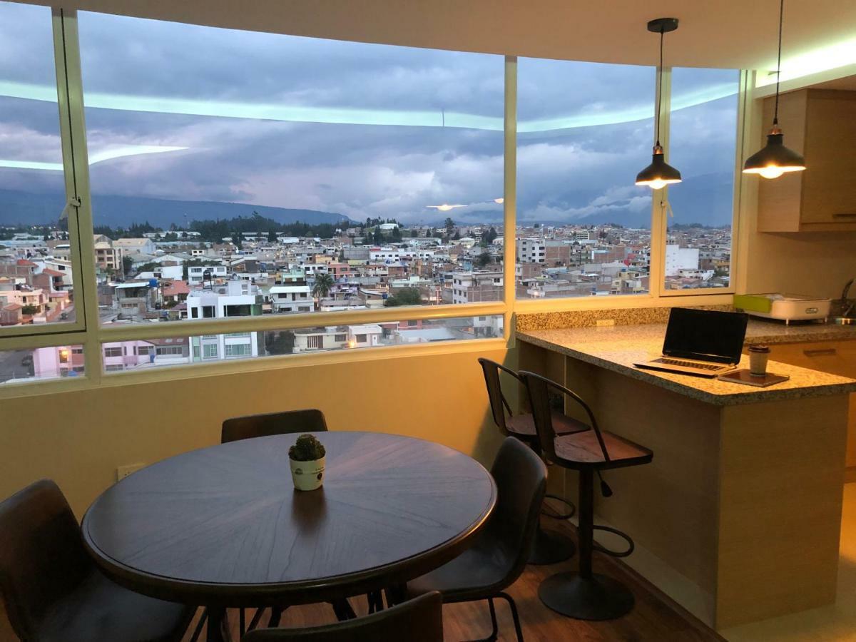 Apartmán Wanderlot - Departamento Leganza - Penthouse Lujoso Riobamba Exteriér fotografie